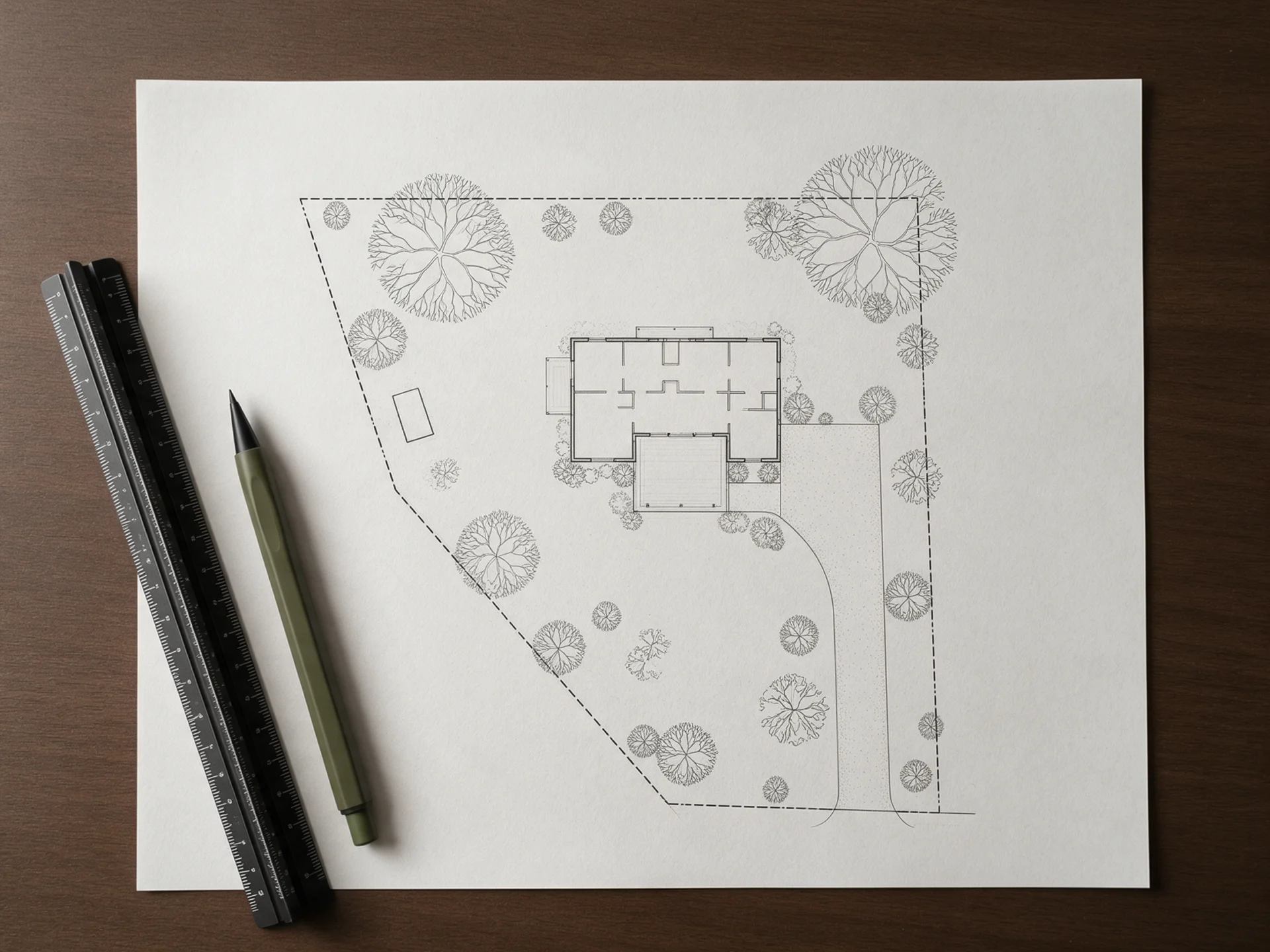 Illustrative image representing As-Built & Site Plan Redrafting