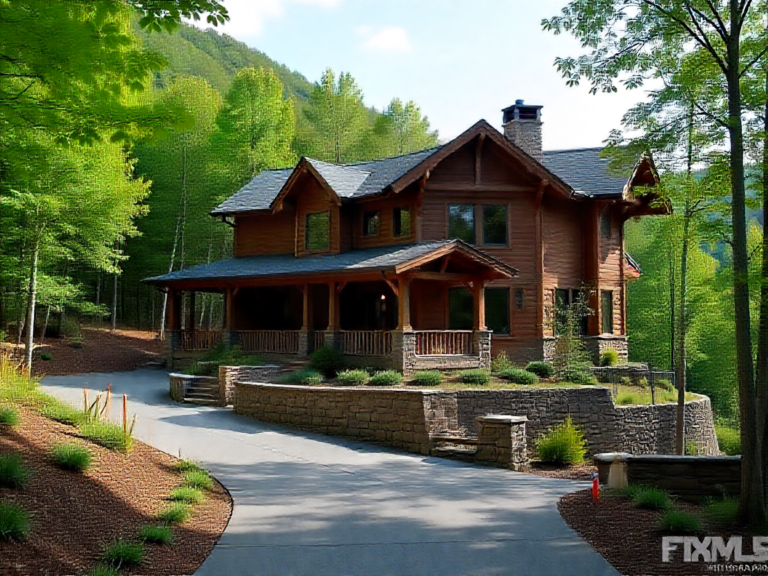 AI-generated illustration of a representative Murphy area property and building plan, not an actual completed client project.