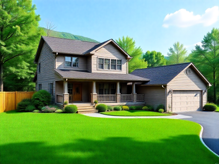 AI-generated illustration of a representative Sparta area property and building plan, not an actual completed client project.