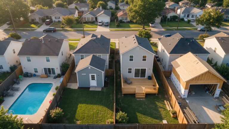 Illustrative Magnific AI-generated building image for Erwin site-plan services. Not an actual local project.