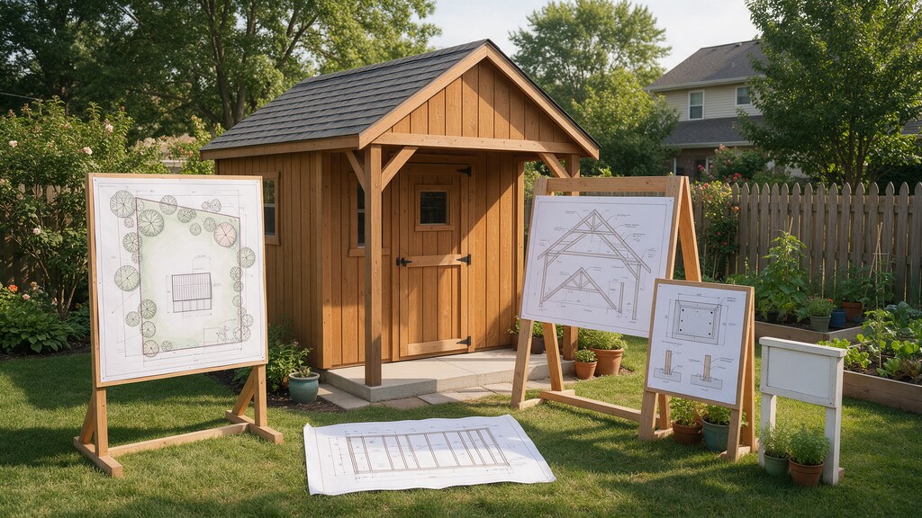 Illustrative project planning visual for What belongs on a permit site-plan sheet