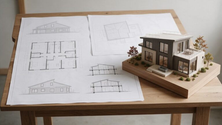 Illustrative Magnific AI-generated building image for Pikeville site-plan services. Not an actual local project.