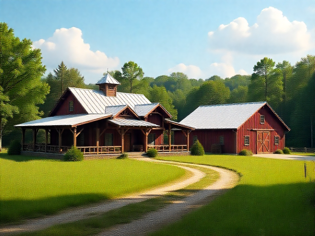 Representative AI-assisted architectural or construction concept: Shed and workshop drawings for site plan drafting