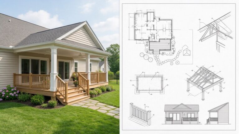 Illustrative Magnific AI-generated building image for Calabash site-plan services. Not an actual local project.