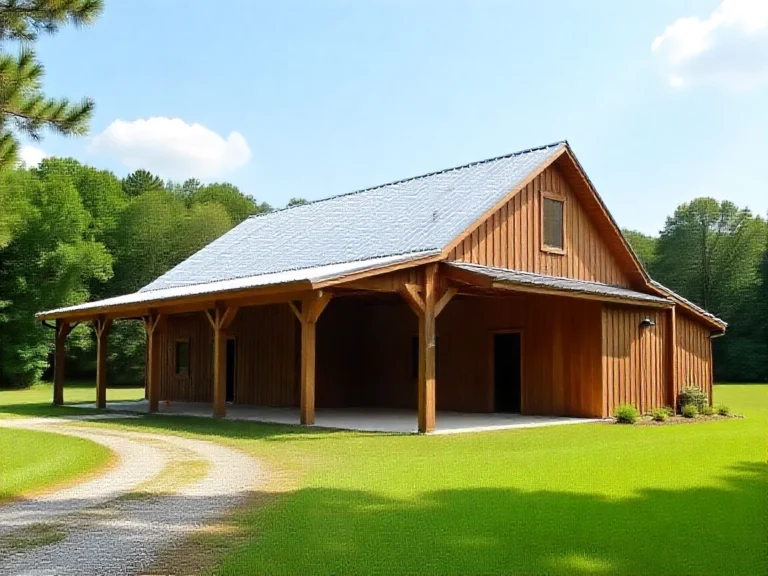 Illustrative Pole Barn and Metal Building image