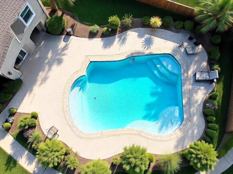 Illustrative Pool and Patio Site Plans image